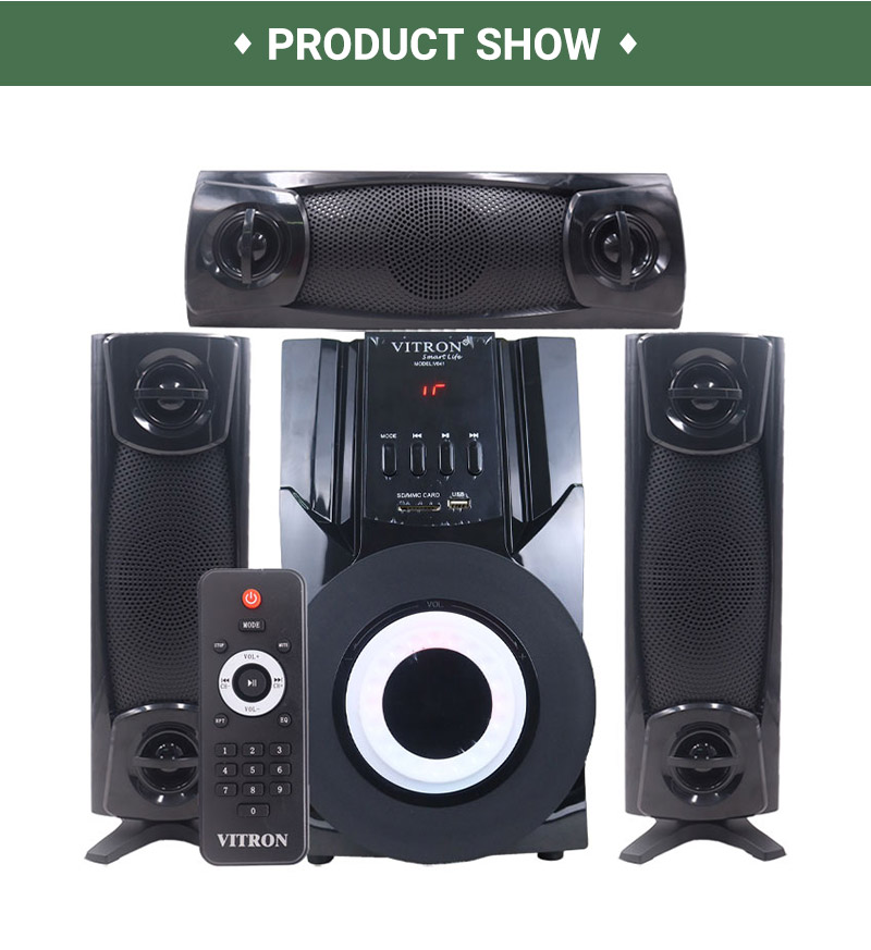 Vitron V641 3.1 Channel Bluetooth Speaker System – 12V (1-Year Warranty) - Image 2