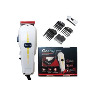 Geemy Professional Hair Clipper 1021 – Corded Electric Hair Trimmer, Adjustable Steel Blades, High-Power Motor