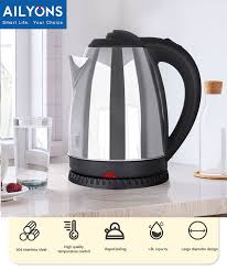 AILYONS Dry Iron Box + 1.8L Electric Kettle Combo – Nonstick Soleplate, Fast Heating, Stainless Steel Kettle (1YR WRTY) - Image 6