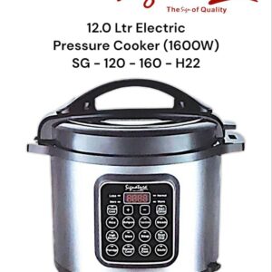 Signature12.0 Ltr Electric Pressure Cooker (1600W) (SG-120-160-H22)