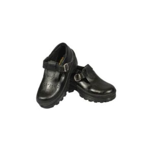 Genuine Leather Black School Shoes for Girls – Official Back to School Footwear