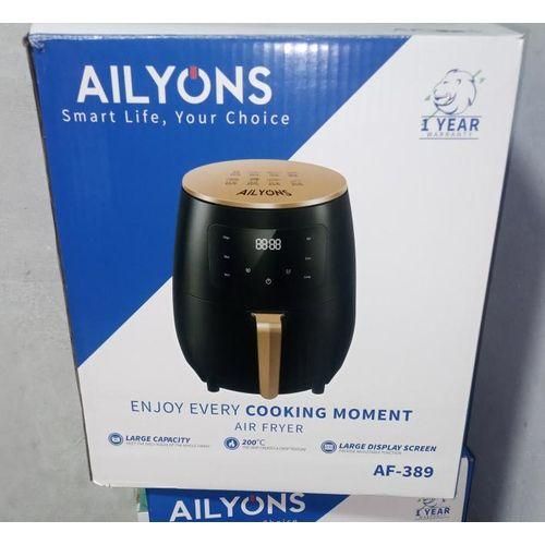 AILYONS AF-389 Air Fryer 5L–5.5L 1400W – Adjustable Temperature, Non-Stick Basket & Rapid Air Cooking - Image 5