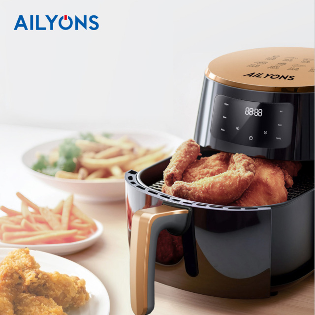 AILYONS AF-389 Air Fryer 5L–5.5L 1400W – Adjustable Temperature, Non-Stick Basket & Rapid Air Cooking - Image 4