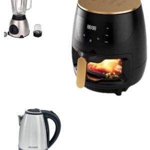 Dessini 8L digital air fryer combo with 1.5L blender and 2L electric kettle.