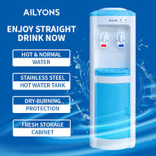 Ailyons GS013 2 Burner Table Top Gas Stove Combo – Gas Regulator, Gas Pipe, Pipe Fasteners & Free Standing Hot & Normal 2 Tap Water Dispenser - Image 12